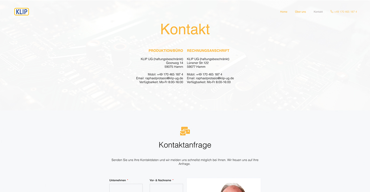 Kontakt klipundco.de