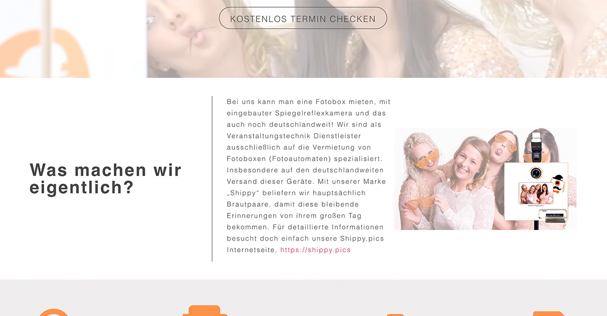 Referenz Internetseite Phomera-Box